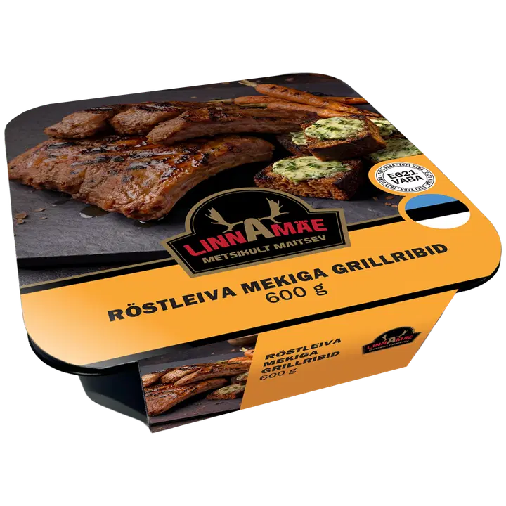 Linnamäe Röstleiva mekiga grillribid 600g