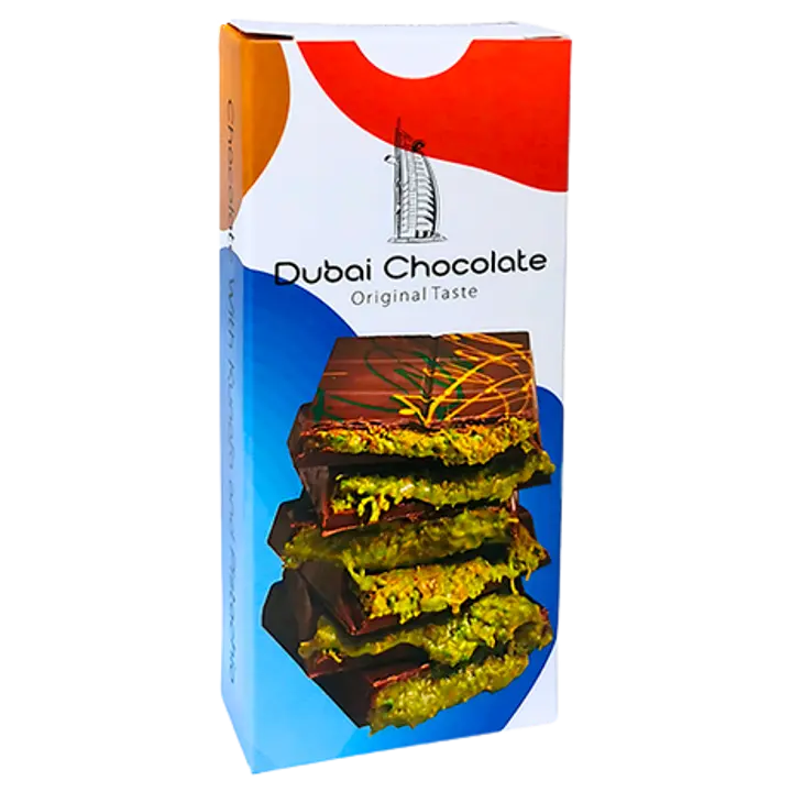 Ekol piimašokolaad Dubai Original 100g