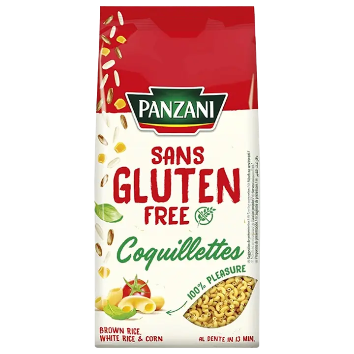 Panzani pasta coquillette 400 g, gluteenivaba