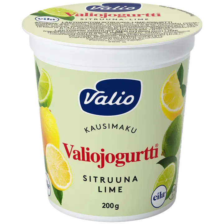 Valiojogurtti® 200 g sitruuna-lime laktoositon