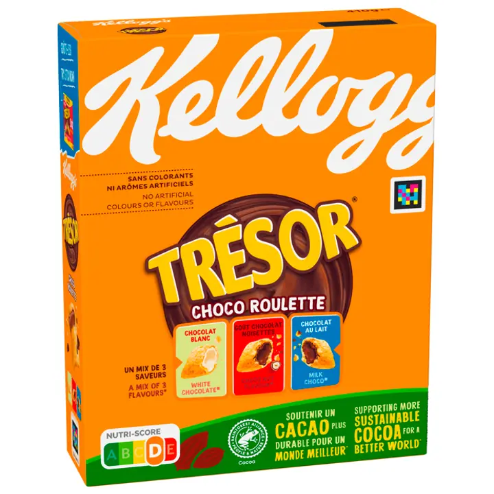 KELLOGG'S Tresor Choco Roulette 375g