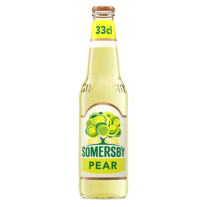 Somersby Pear päärynäsiideri 4,5 til-% lasipullo 0,33 L