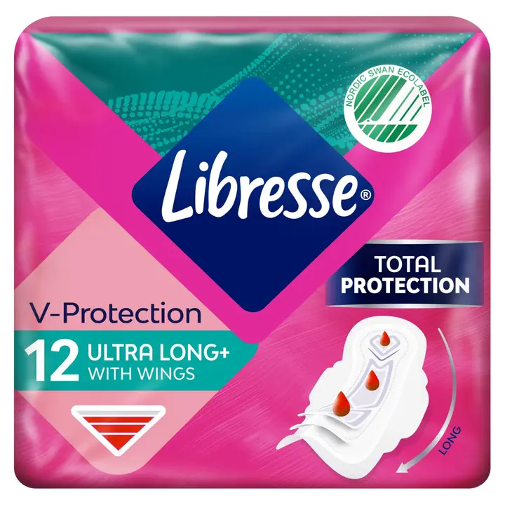 Libresse Ultra side Ultra Long+ Wings 12 kpl