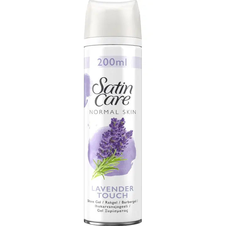 Gillette Satin Care Lavender Touch ihokarvanajogeeli 100ml