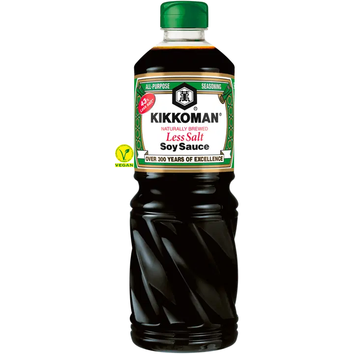 Kikkoman 975ml Less salt soijakastike