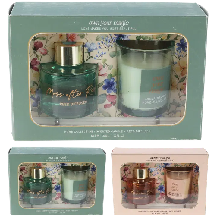 Tuoksupkt kevät sis huonetuoksu&kynttilä