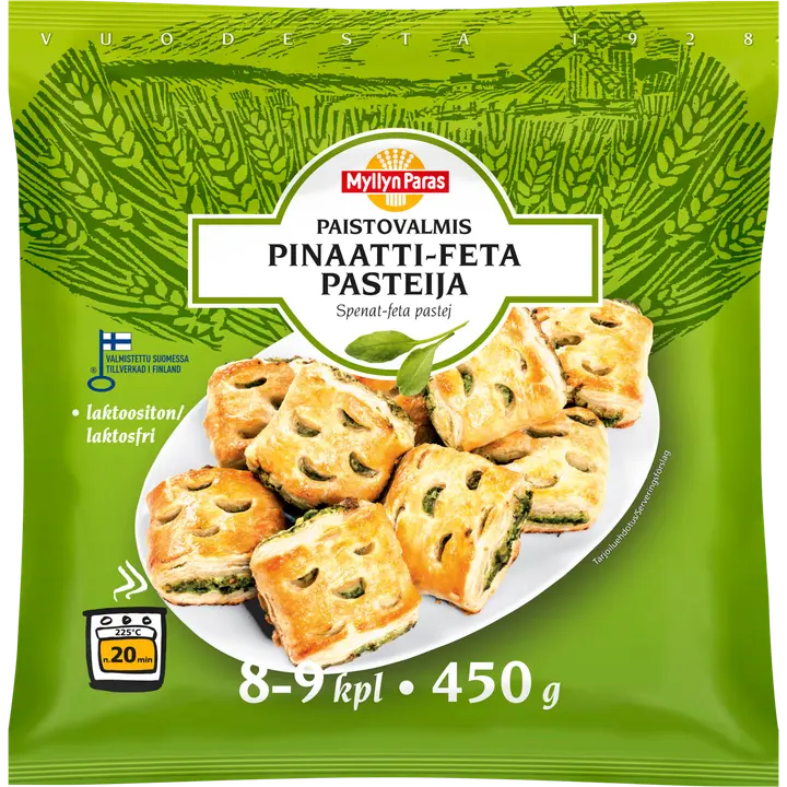Myllyn Paras Pinaatti-fetapasteija 450g