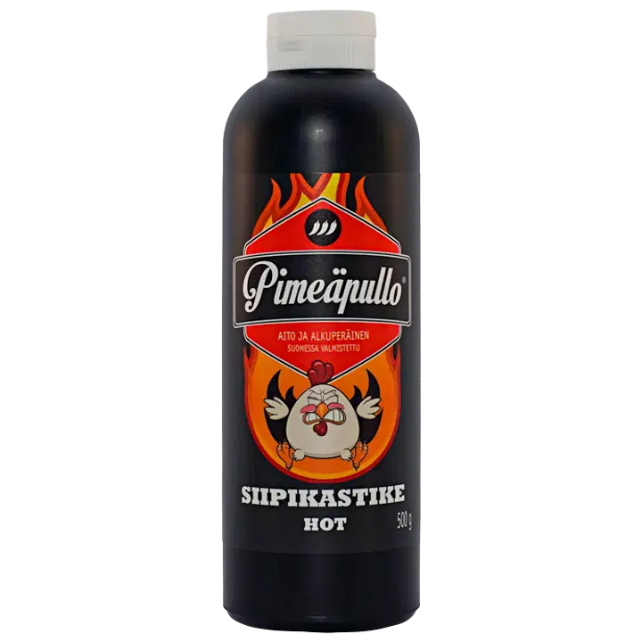 Salosen Pimeäpullo 500g Hot Siipikastike