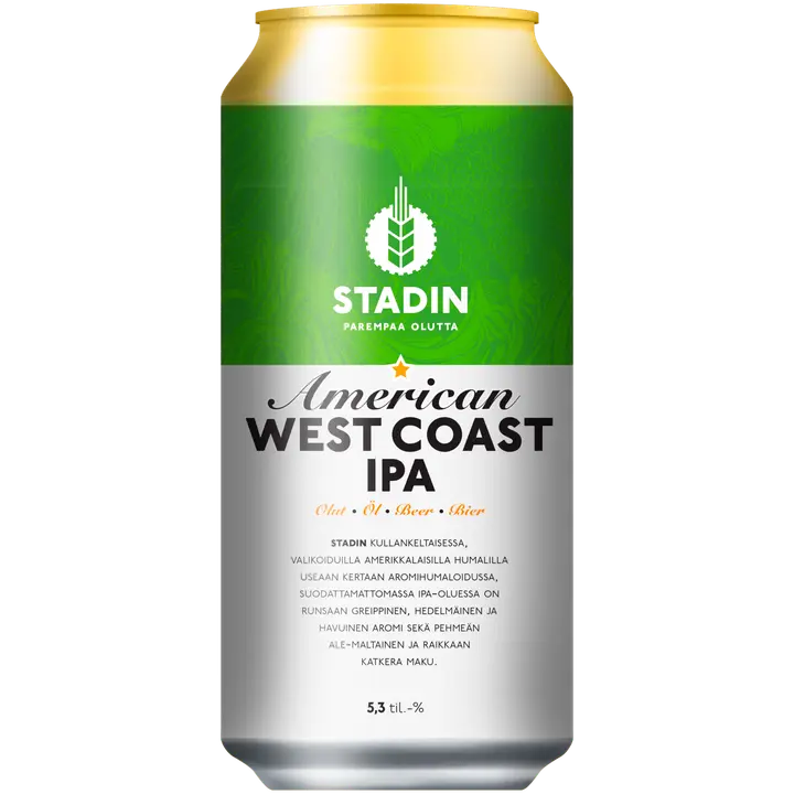 Stadin Panimo Oy Stadin West Coast IPA 5,3% 0,44l