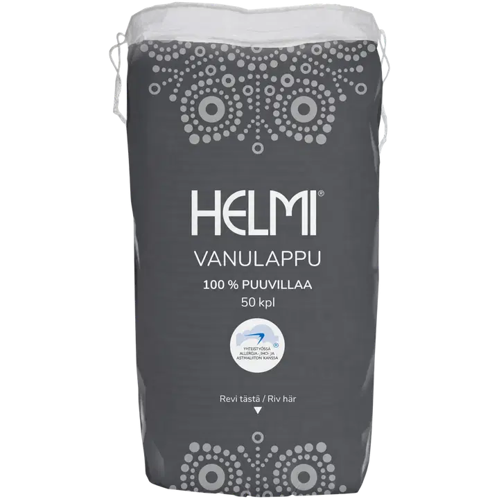 Helmi iso vanulappu 50 kpl