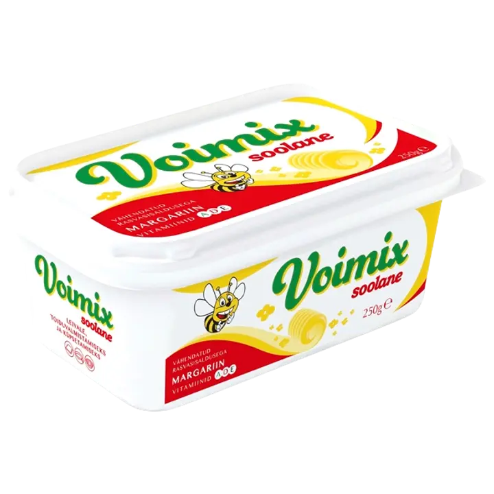 Voimix Vähendatud rasvasisaldusega soolane margariin 60%, 250 g
