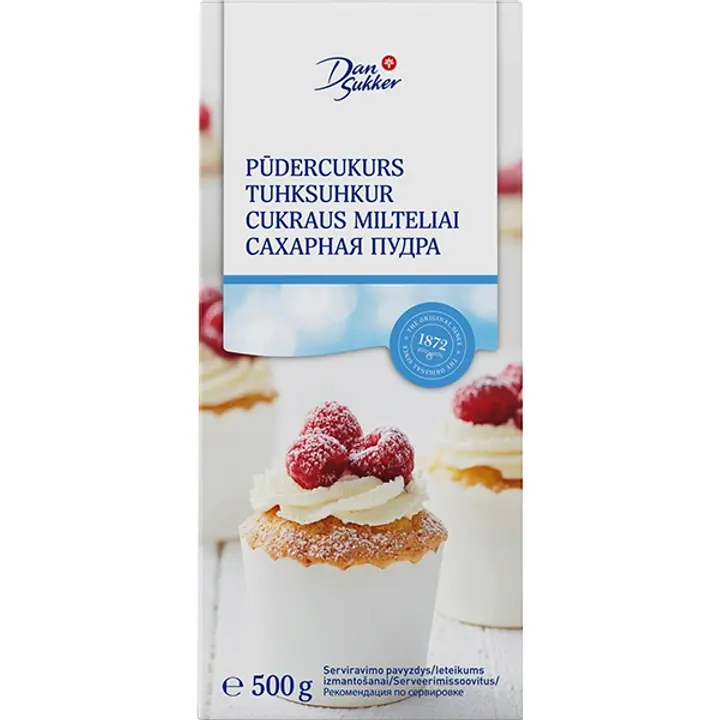Dansukker tuhksuhkur 500 g
