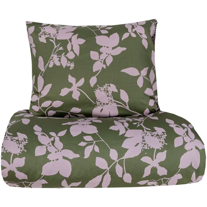 Voodipesukomplekt Olivia 150x210+55x65 khaki