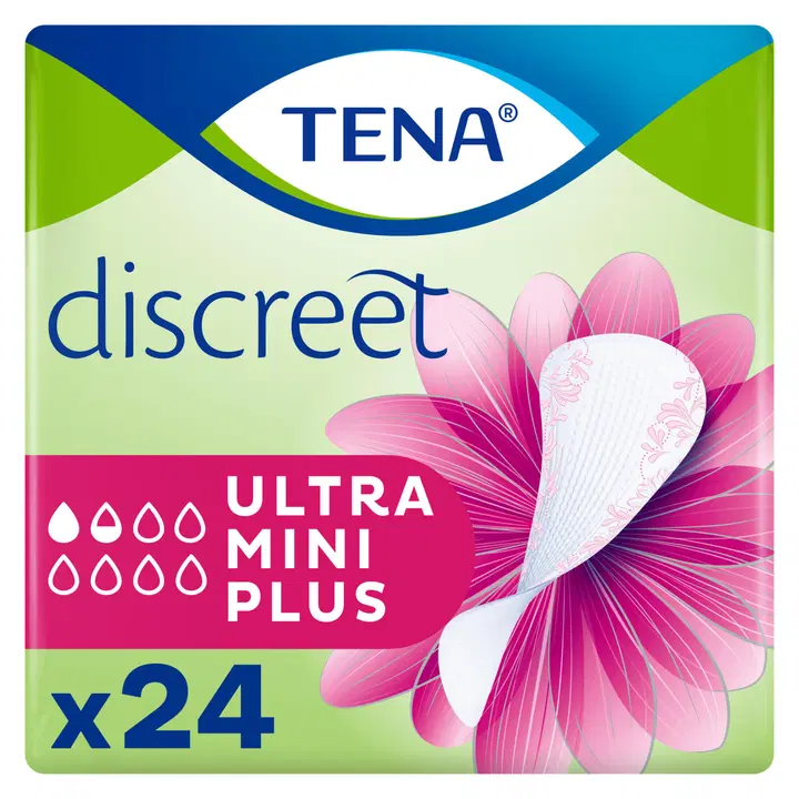 TENA Discreet Ultra Mini Plus pikkuhousunsuoja 24 kpl