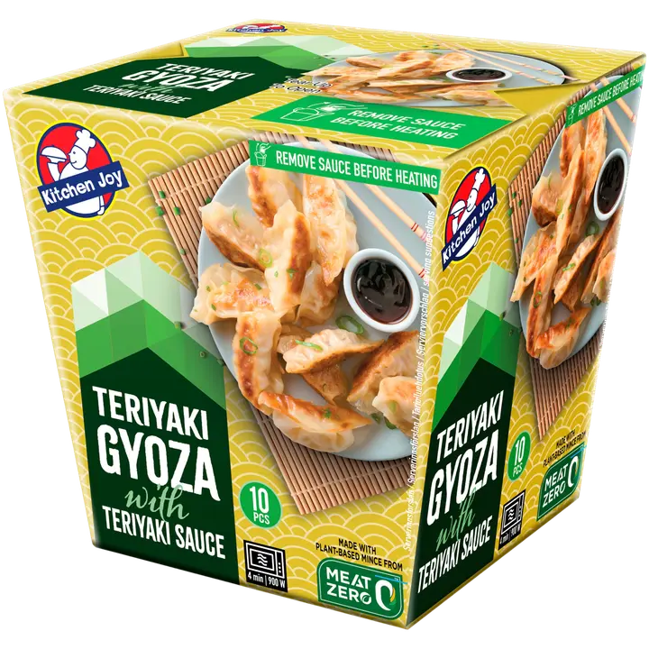 Kitchen Joy Kasvispohjainen Gyoza teriyakikastikkeella 200g