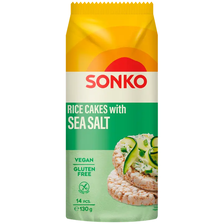 Sonko riisigaletid meresoolaga 130gr