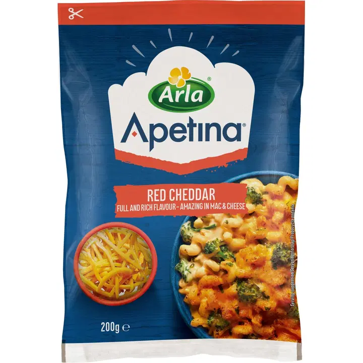Arla Apetina Red Cheddar raaste 200g