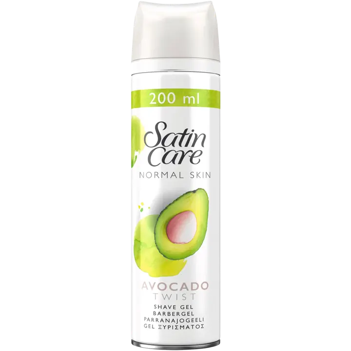 Gillette Satin Care Avocado Twist 200ml ihokarvanajogeeli