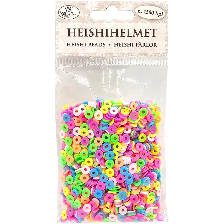J.K. Primeco heishihelmet neon 1500kpl