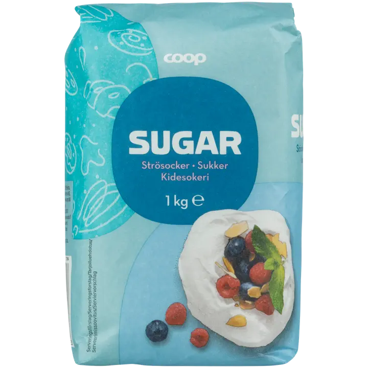Coop kidesokeri 1 kg