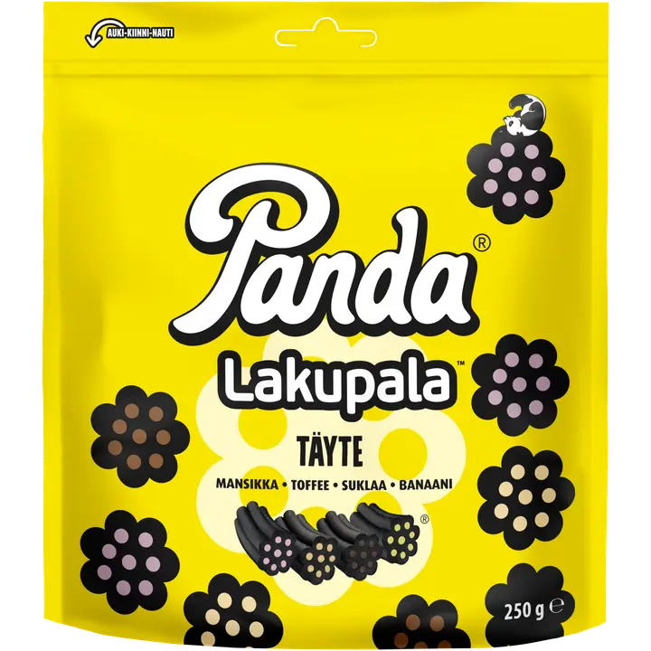 Panda Lakupala täytelakritsi 250g