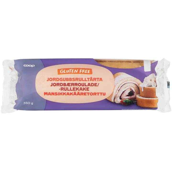 Coop Maasikarullbiskviit 350 G