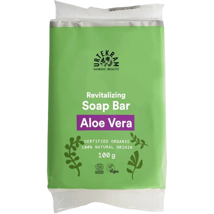 URTEKRAM luomu Aloe vera palasaippua 100g