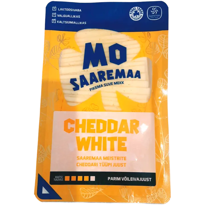 Juust Cheddar White, viilutatud, 150 g
