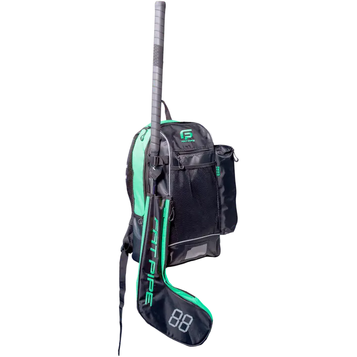 Saalihoki kott Fat Pipe Lux must/münt