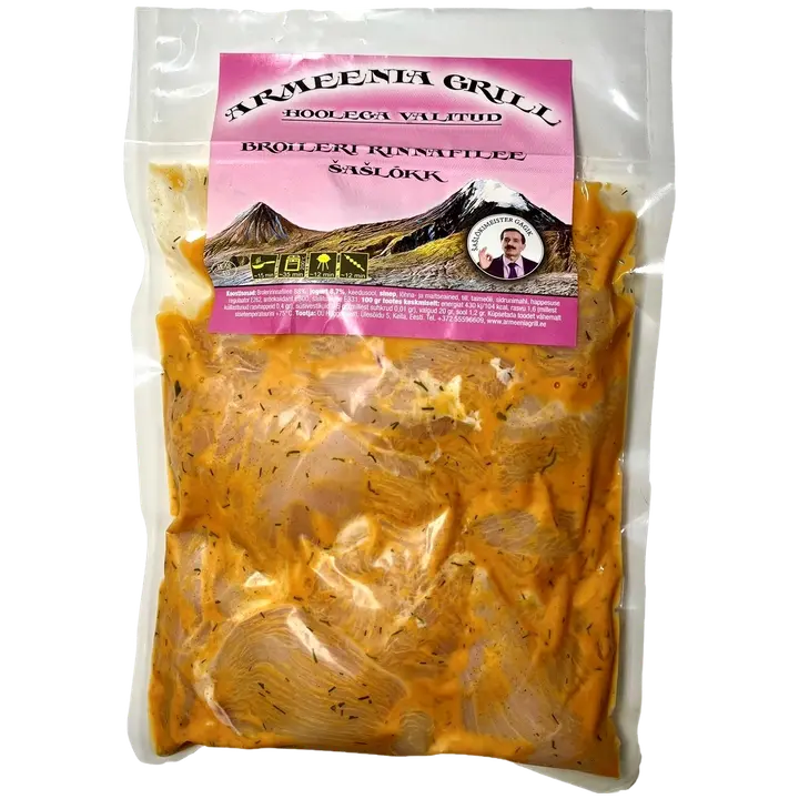 Armeenia Grill Broileri Rinnafilee Šašlõkk 1 Kg