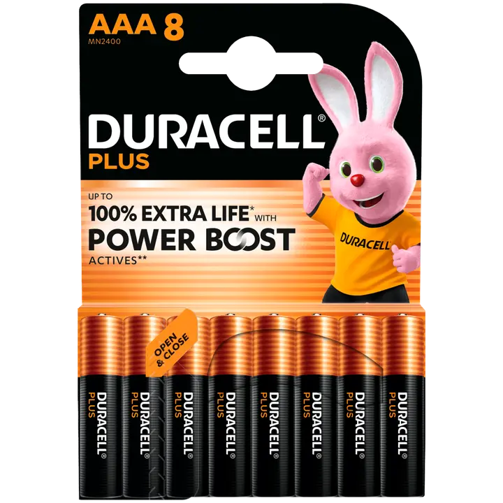 Duracell Plus patareid ML AAA 8 tk