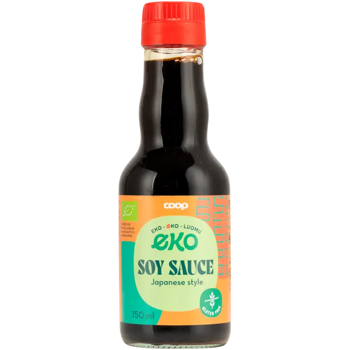 Coop gluteeniton soijakastike luomu 150 ml