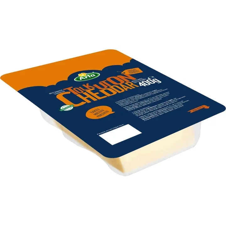 Arla Tolkuttomat Juustot Tolkuton Cheddar viipale 400 g