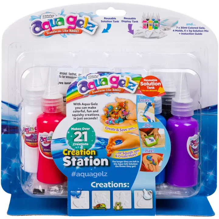 Aqua Gelz askartelusetti aloituspakkaus lajitelma