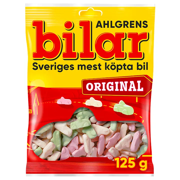 Ahlgrens Bilar Original makeissekoitus 125g