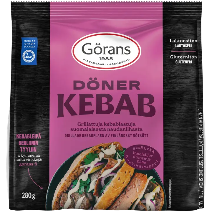 Görans grillattuja Döner Kebablastuja 280 g