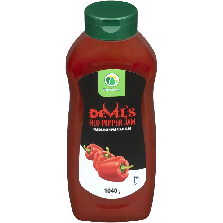 Herkkumaa Devil´s Red Pepper Jam 1040g