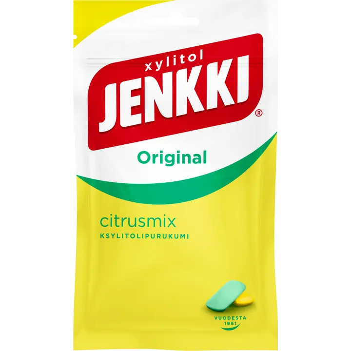 Jenkki Original Citrusmix närimiskummid 100g