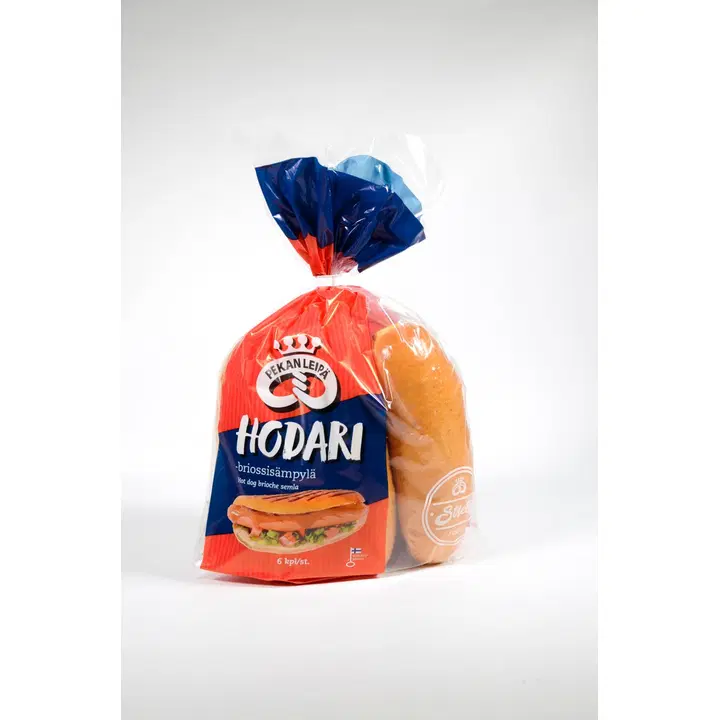 Pekan Leipä Hodari -briossisämpylä 6kpl 300g