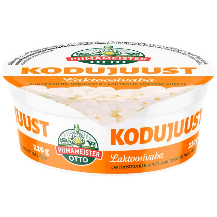 Piimameister Otto Laktoosivaba kodujuust, 220 g