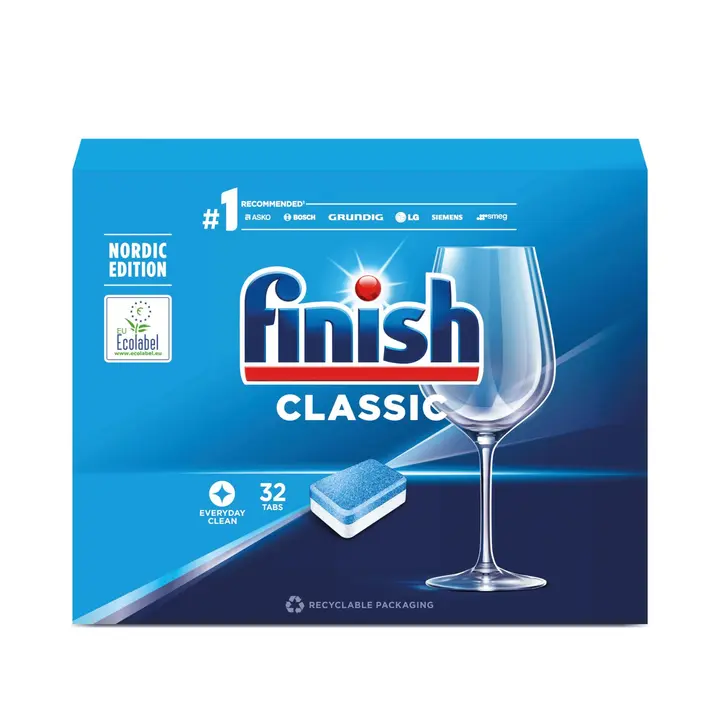 Finish Classic nõudepesumasina kapslid 32 tk