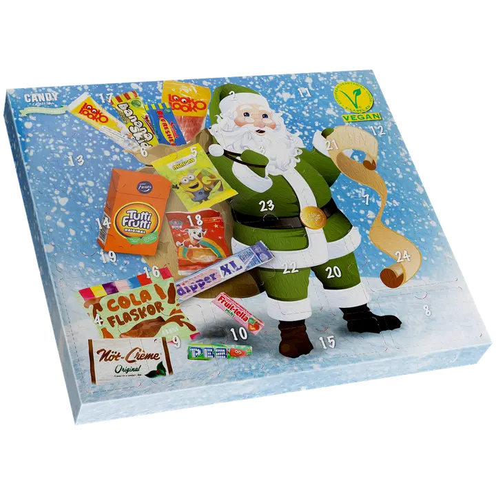 Hultén vegaaninen joulukalenteri 358g