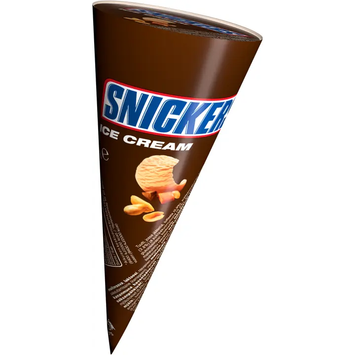 Snickers jäätelötuutti 110ml (70 g)