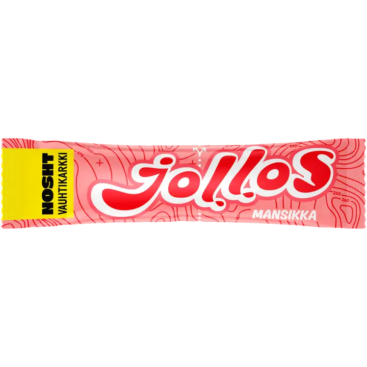 Nosht Jollos Vauhtikarkki 52g Mansikka