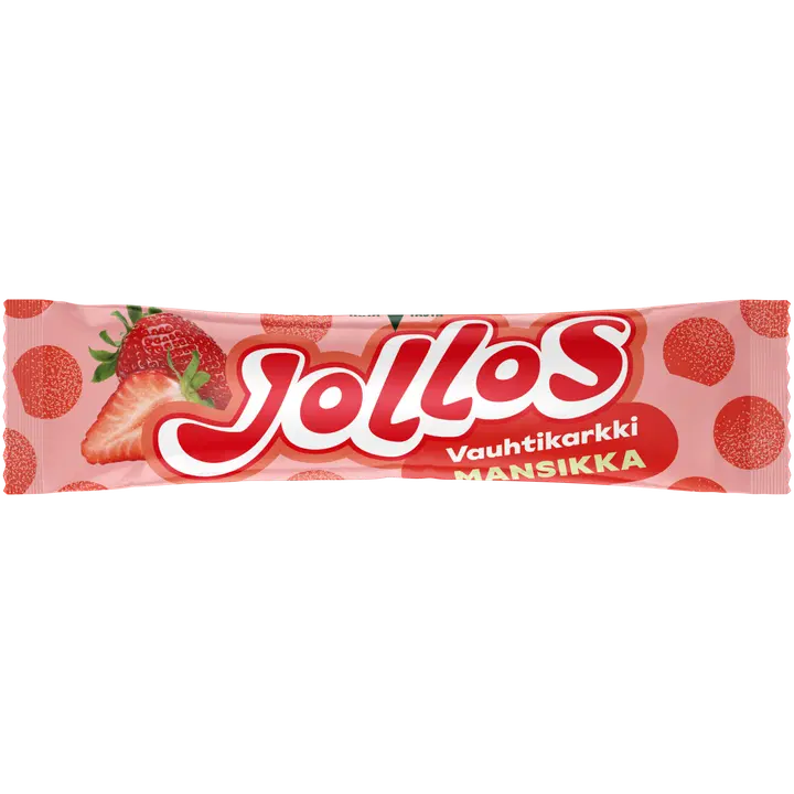 Nosht Jollos Vauhtikarkki 52g Mansikka