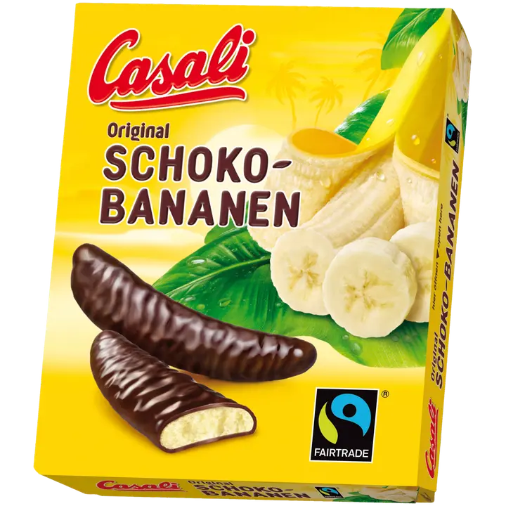 Casali šokolaadibanaanid 150 g