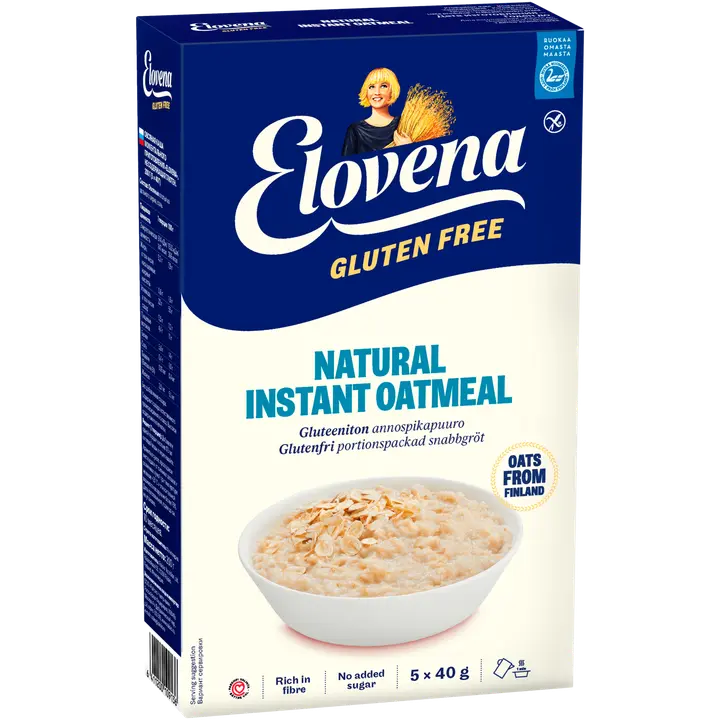 Elovena 200g gluteeniton maustamaton annospikapuuro
