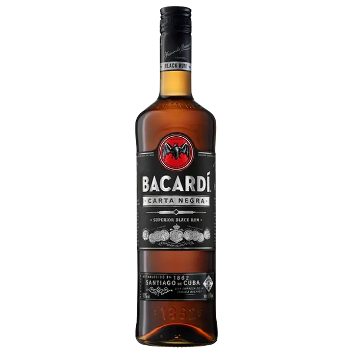 Bacardi Carta Negra rumm 40%vol 500ml