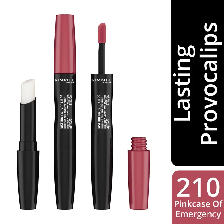 Rimmel London Lasting Provocalips Liquid Lipstick 7 ml 210 Pinkcase of Emergency huulipuna