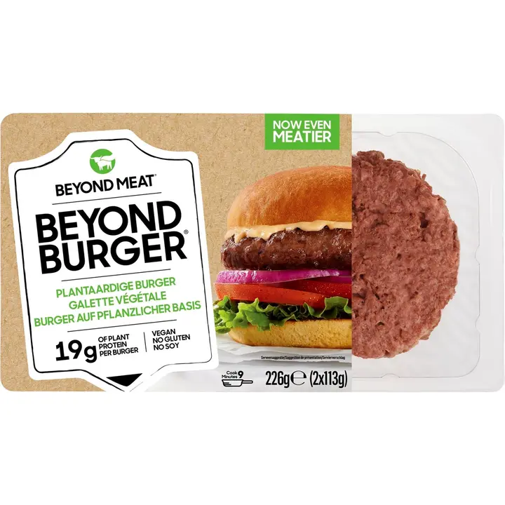 Beyond Meat Beyond Burger paistettava herneproteiinipohjainen kasvispihvi 2kpl/226g